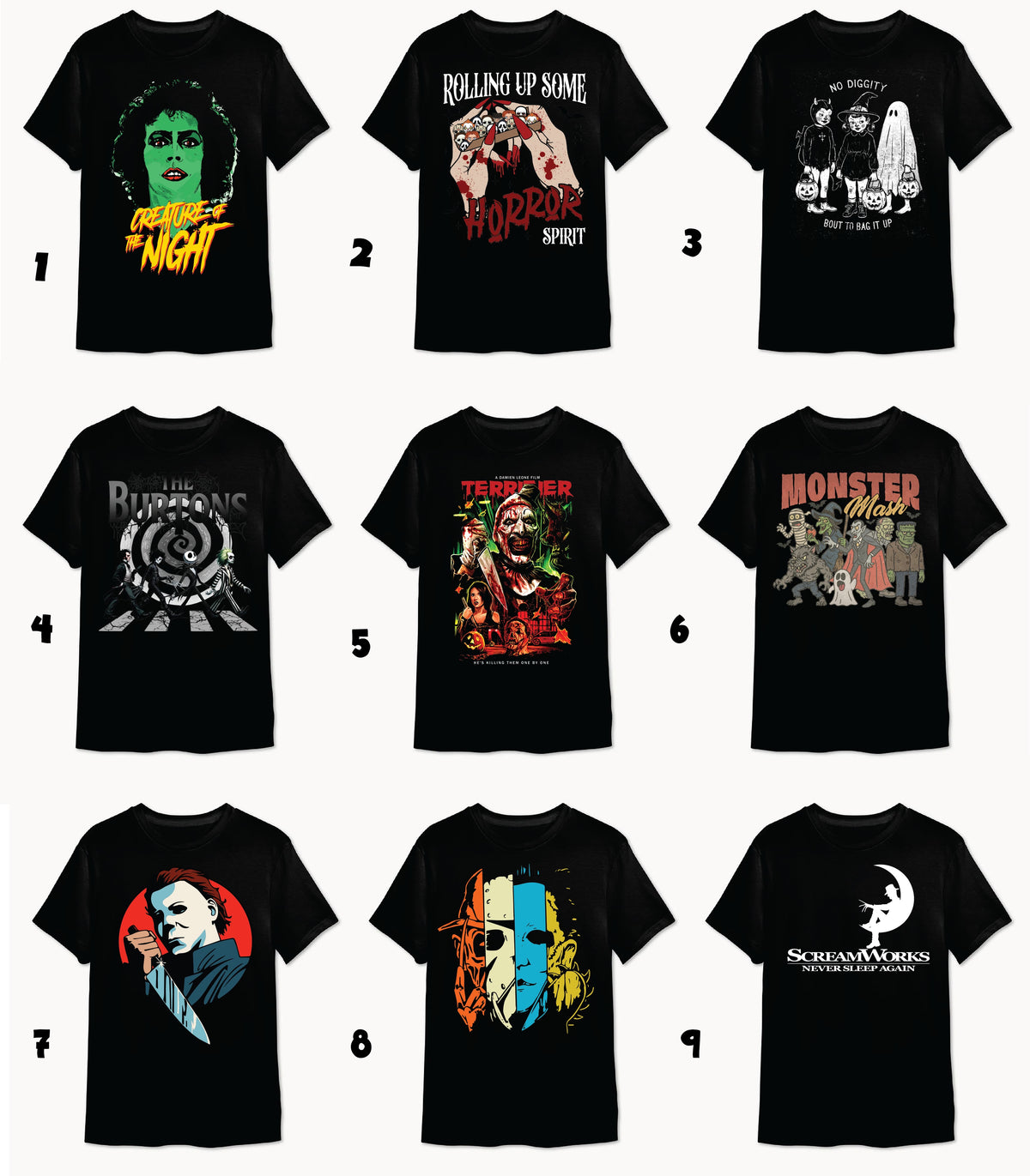 Spooky Season 2 for £19.99 T-shirt