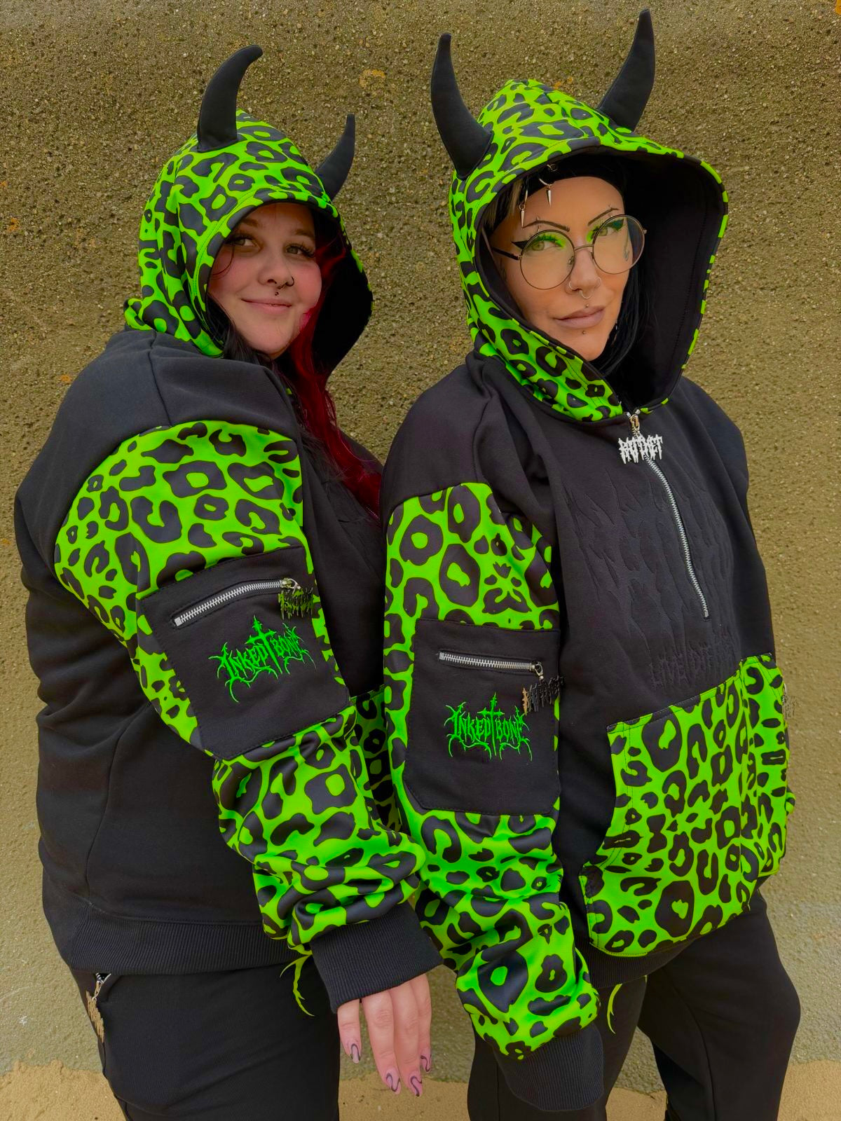 INKED BONE EYE MASK HOODIE (shipped end of November)