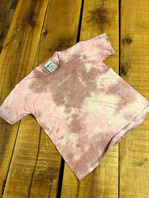 Junior Small Brown & Pink T Shirt