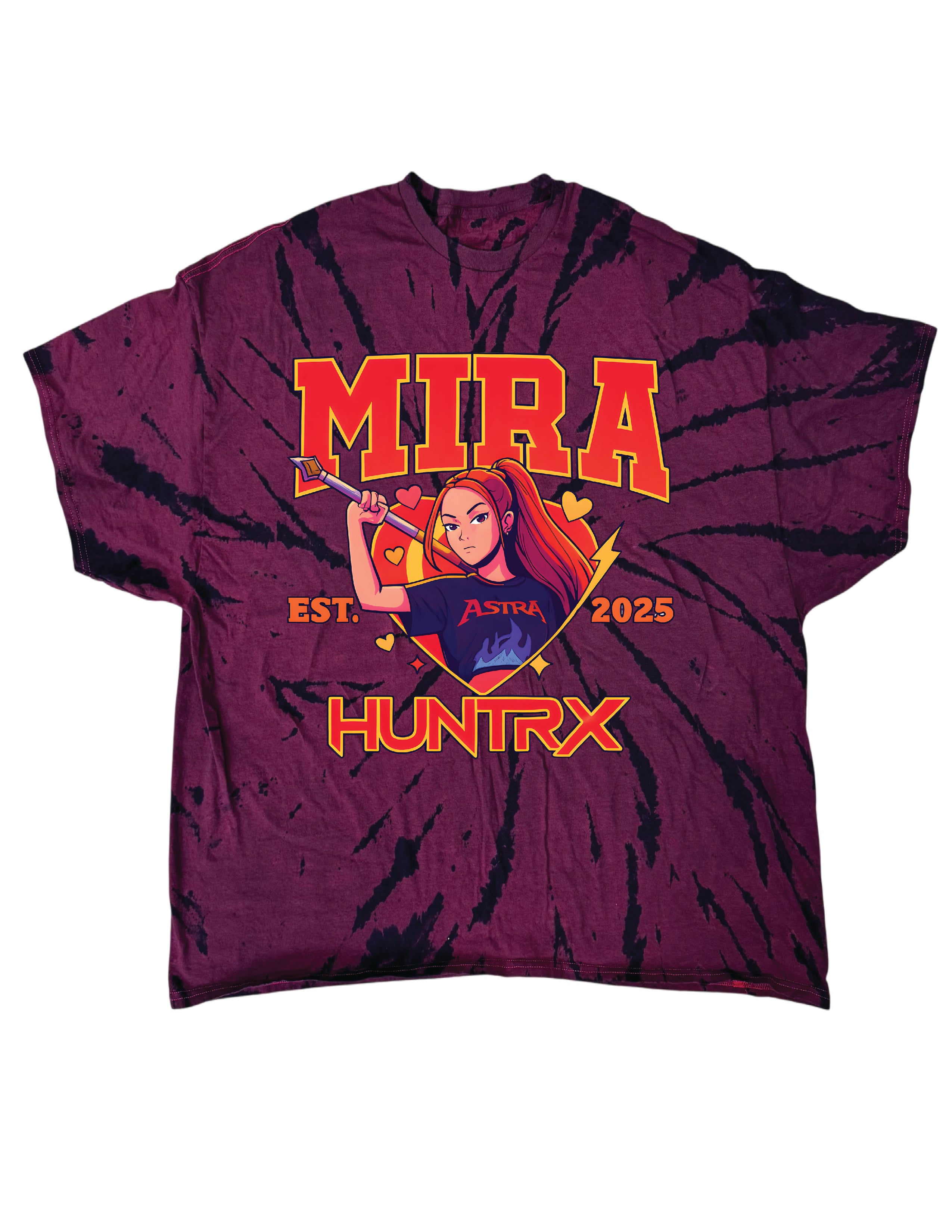 Mira Varsity Tie Dye T-shirt