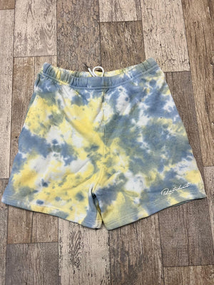 Adult Small Blue & Yellow Shorts