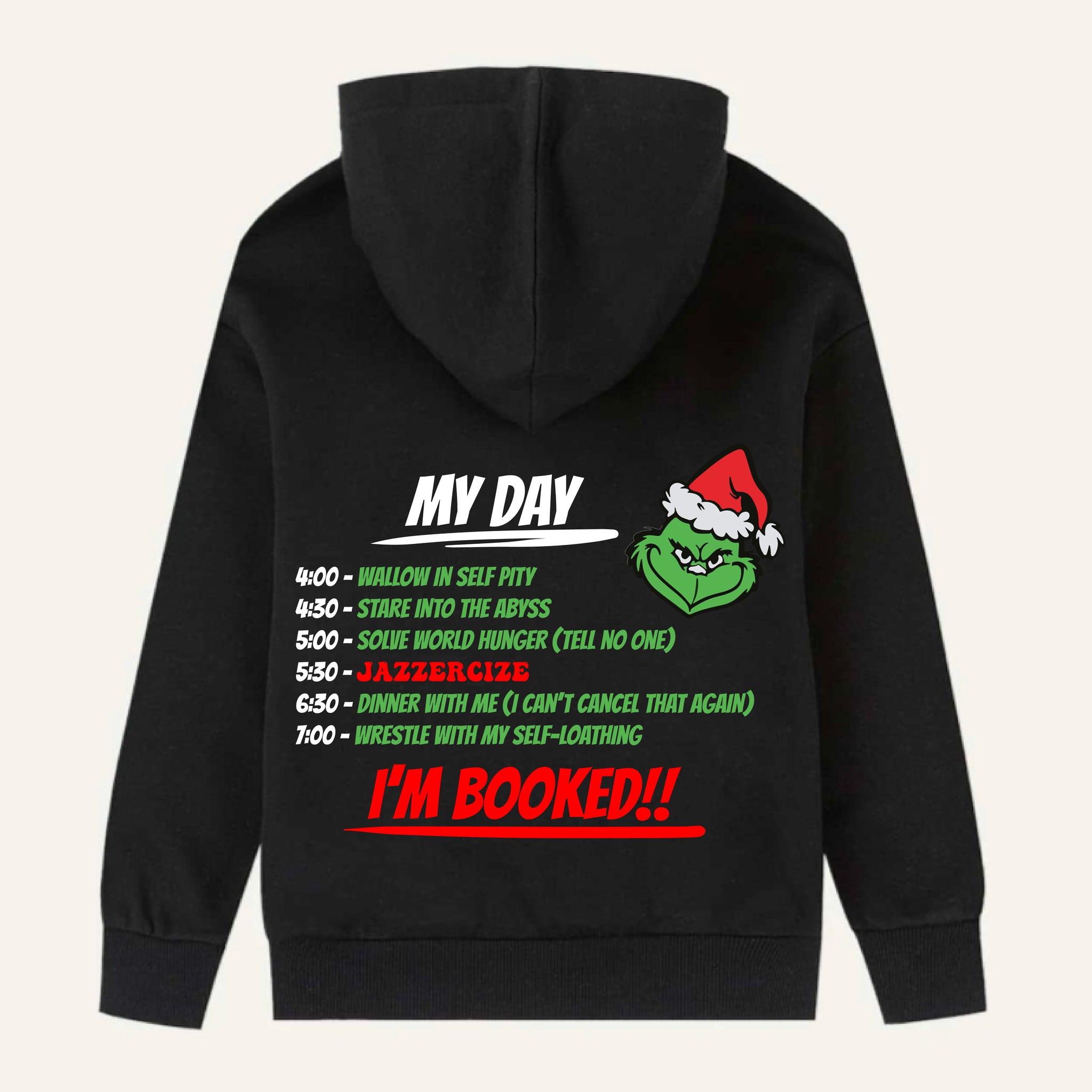 Grinch My Day Black