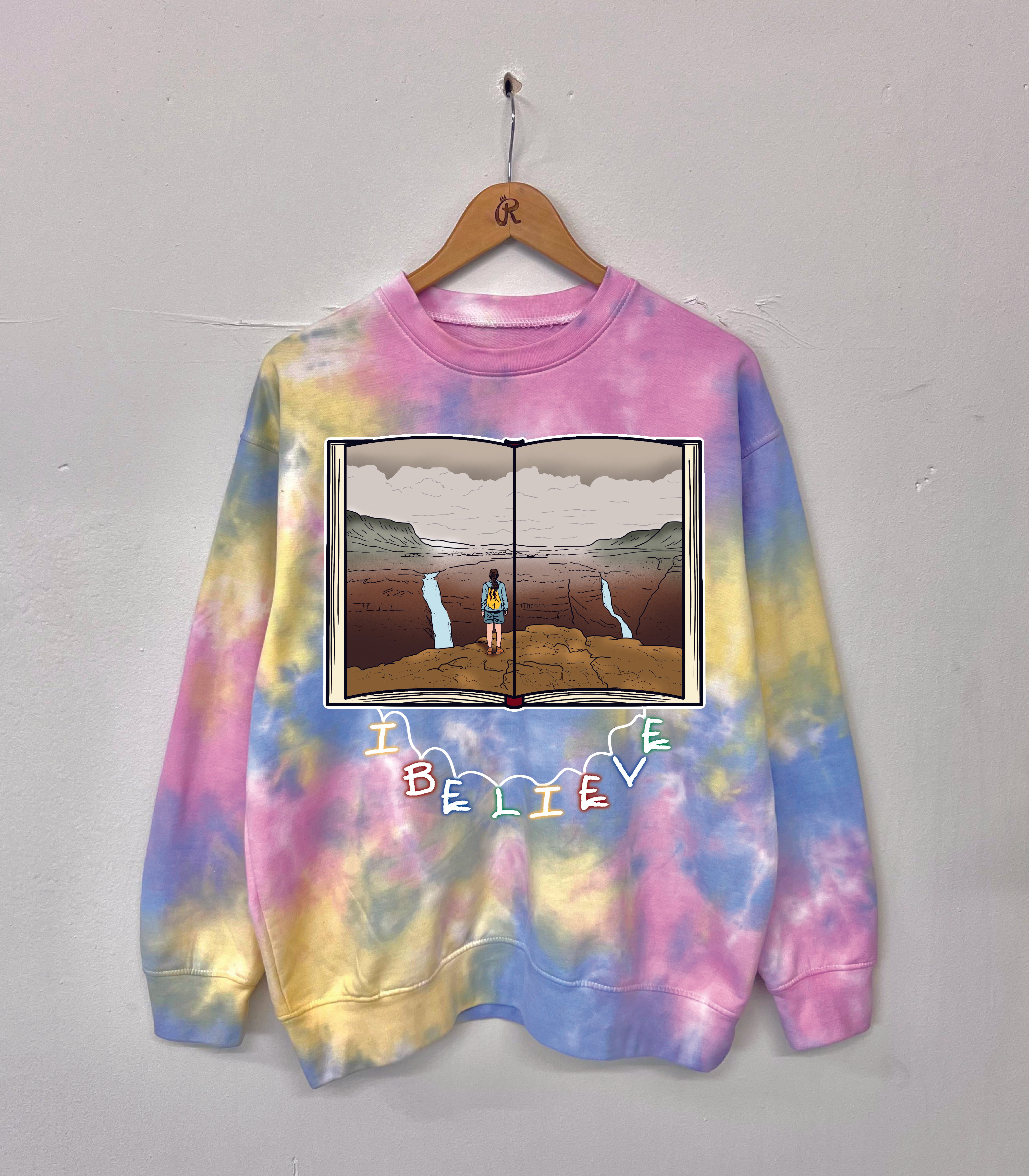 I Believe Tie Dye