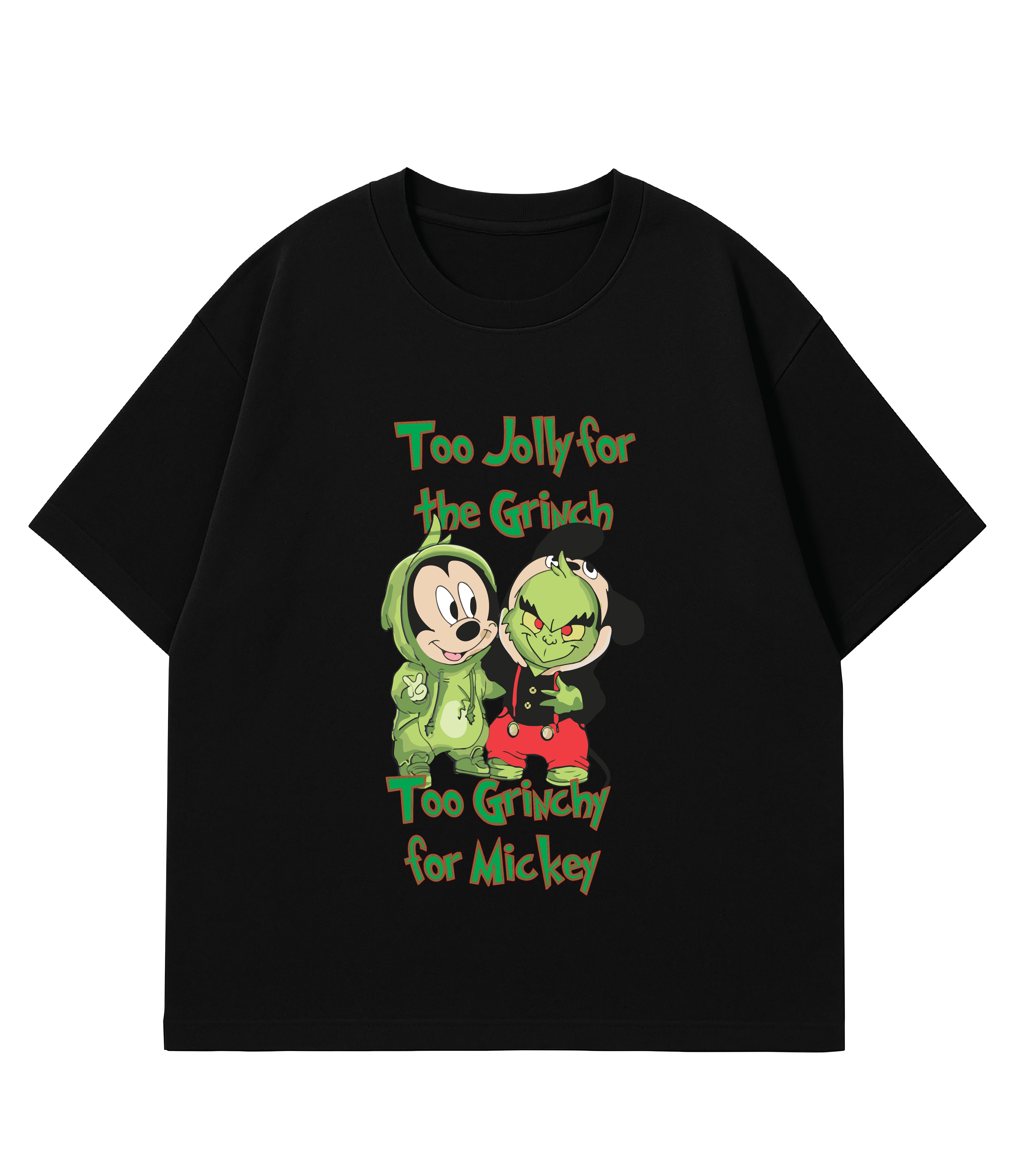 Grinch & Mickey Black