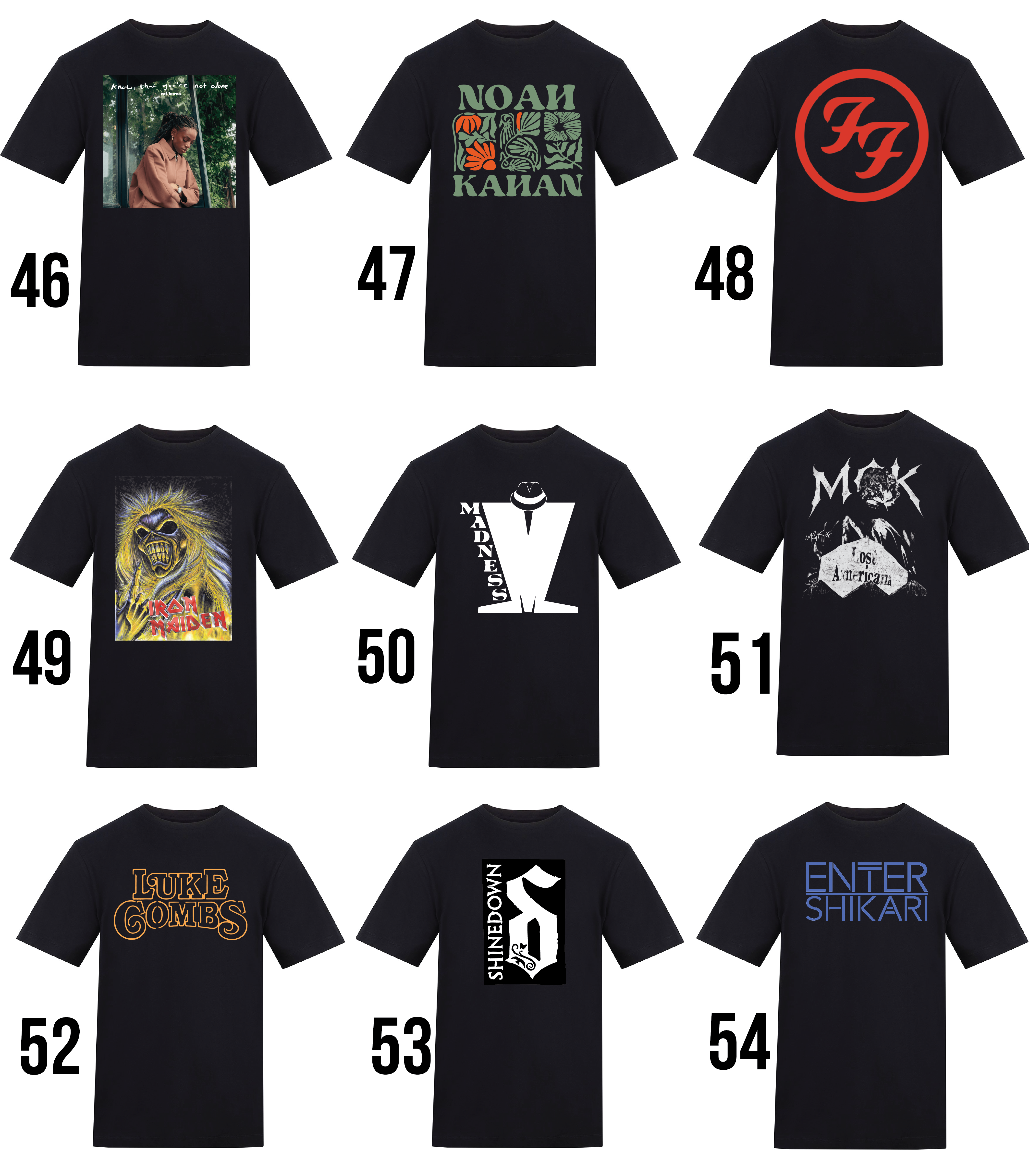 World Tour 2 for £19.99 T-shirt Or Tank Top