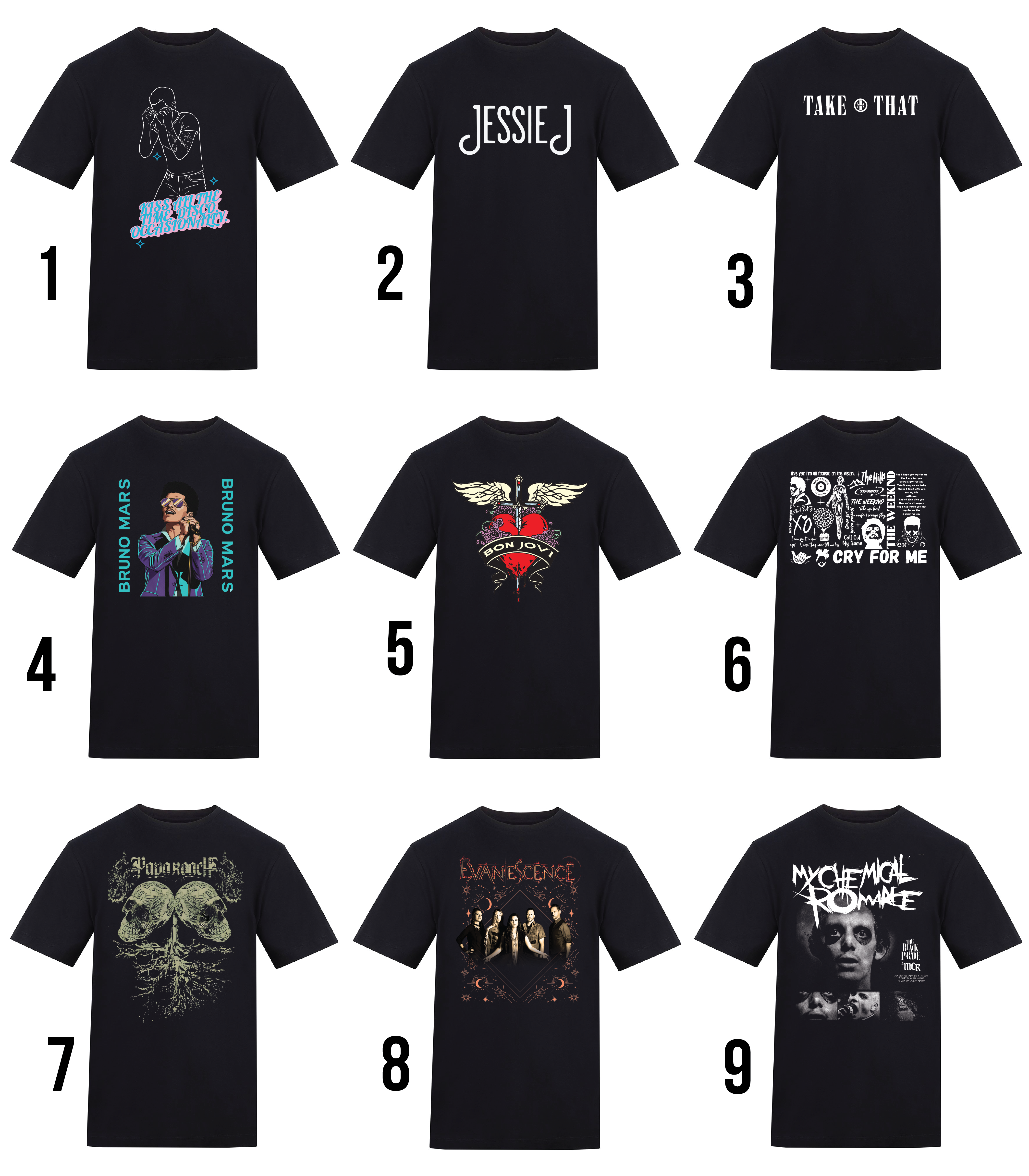 World Tour 2 for £19.99 T-shirt Or Tank Top