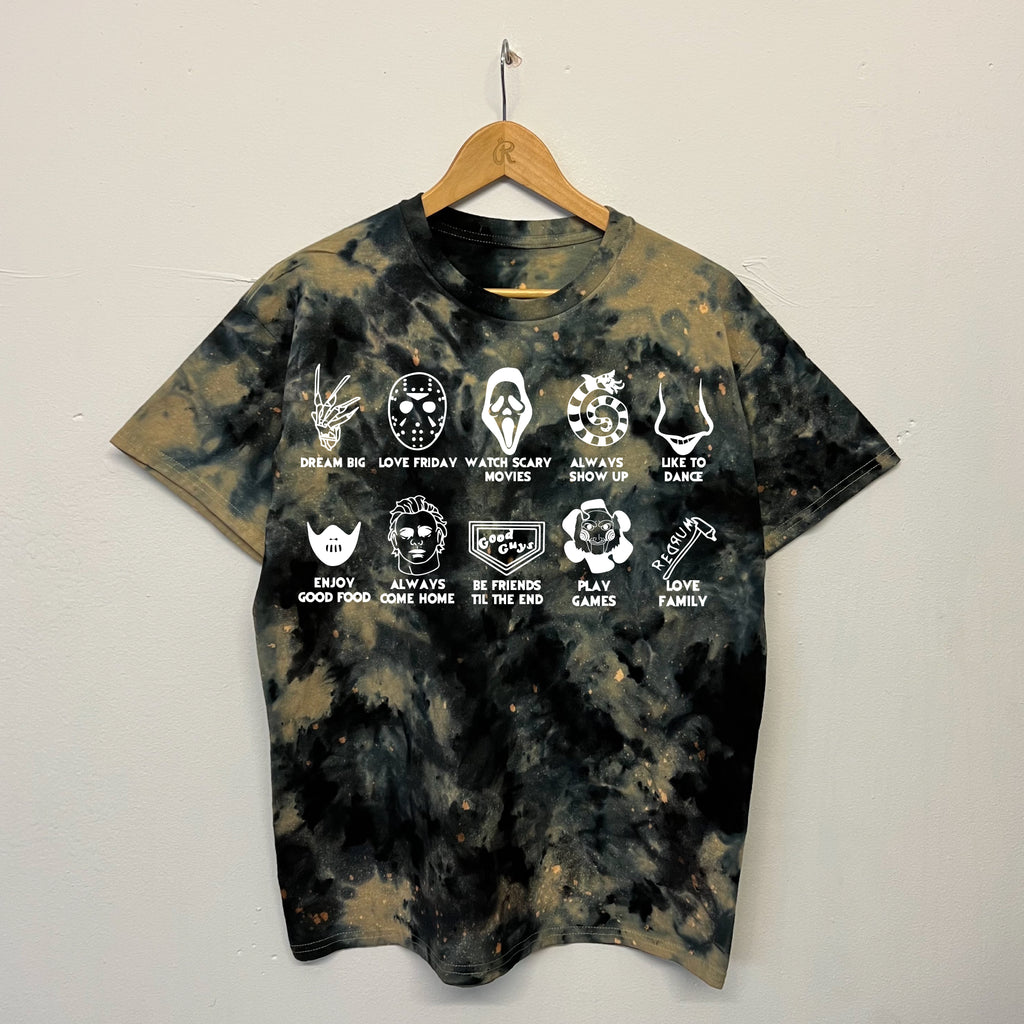 All the horrors Tie Dye