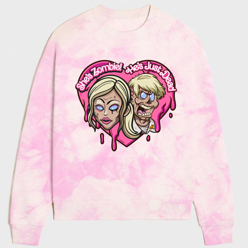 She's Zombie, He's Just Dead Tie Dye