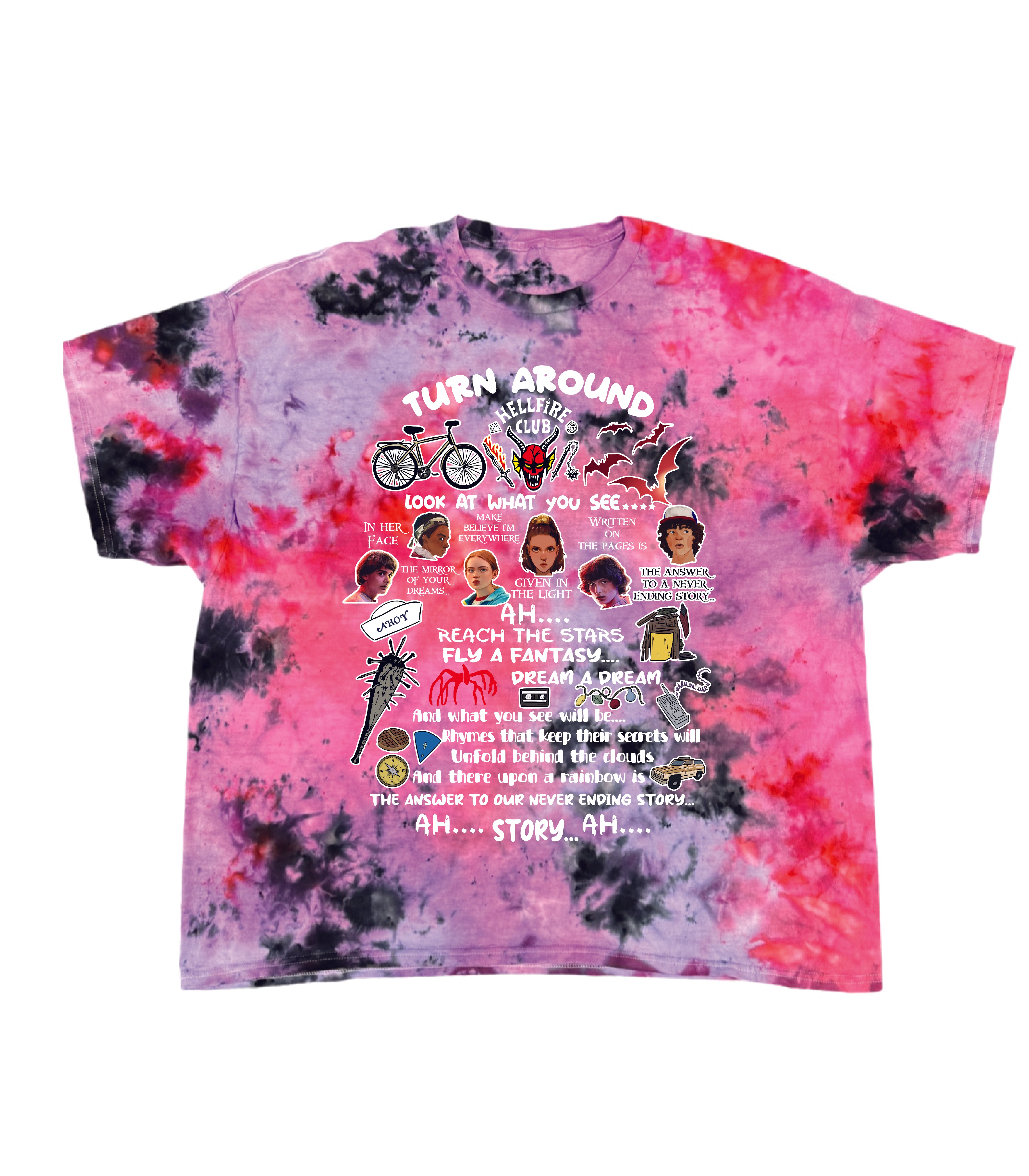 The Answer To Our Never Ending Story Tie Dye