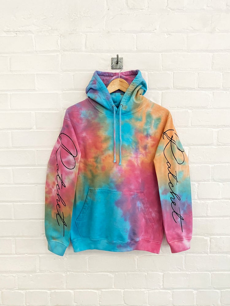 Ocherous Tye-dye Hoodie