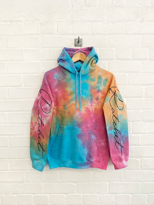 Ocherous Tye-dye Hoodie