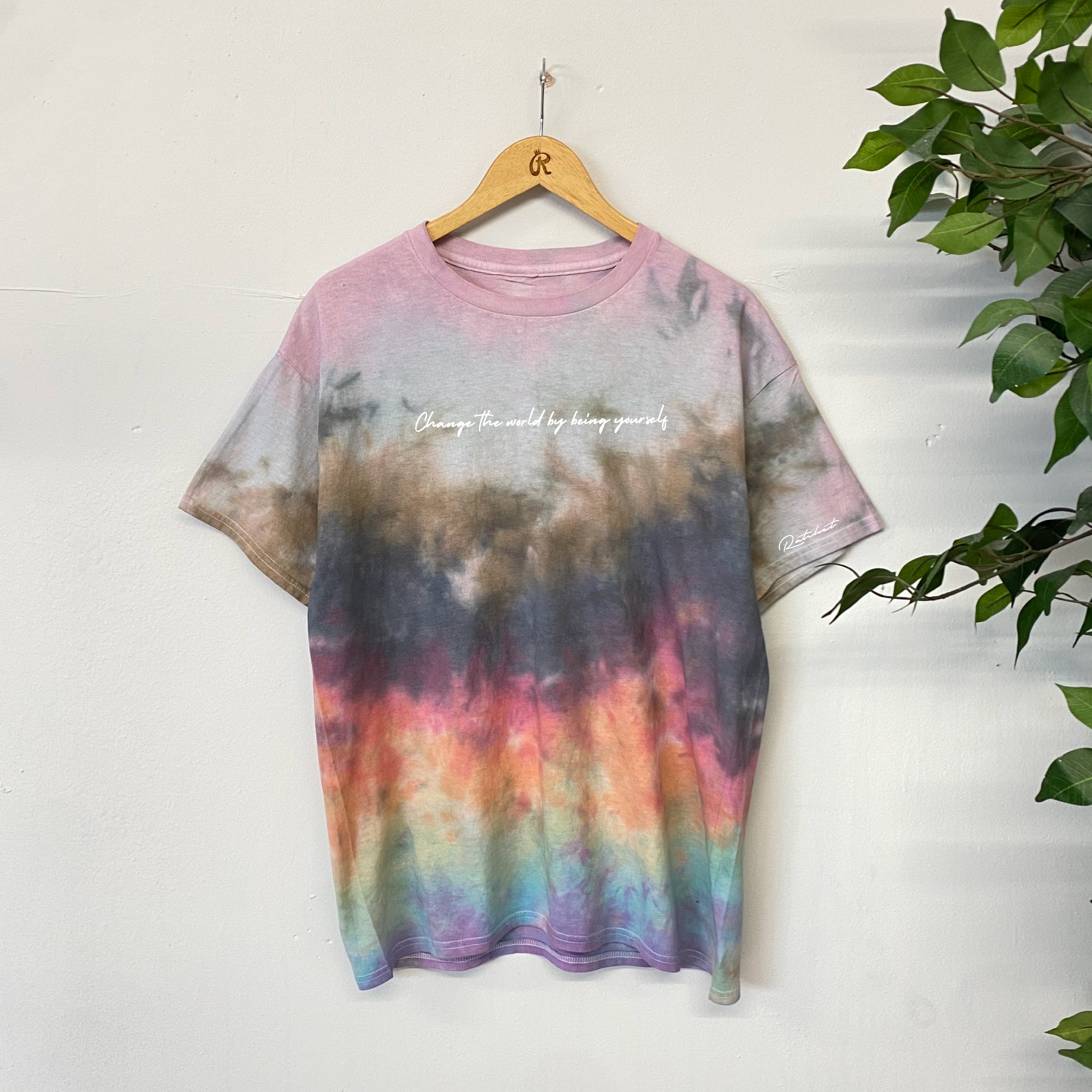 Progress Flag Tiedye T-shirt