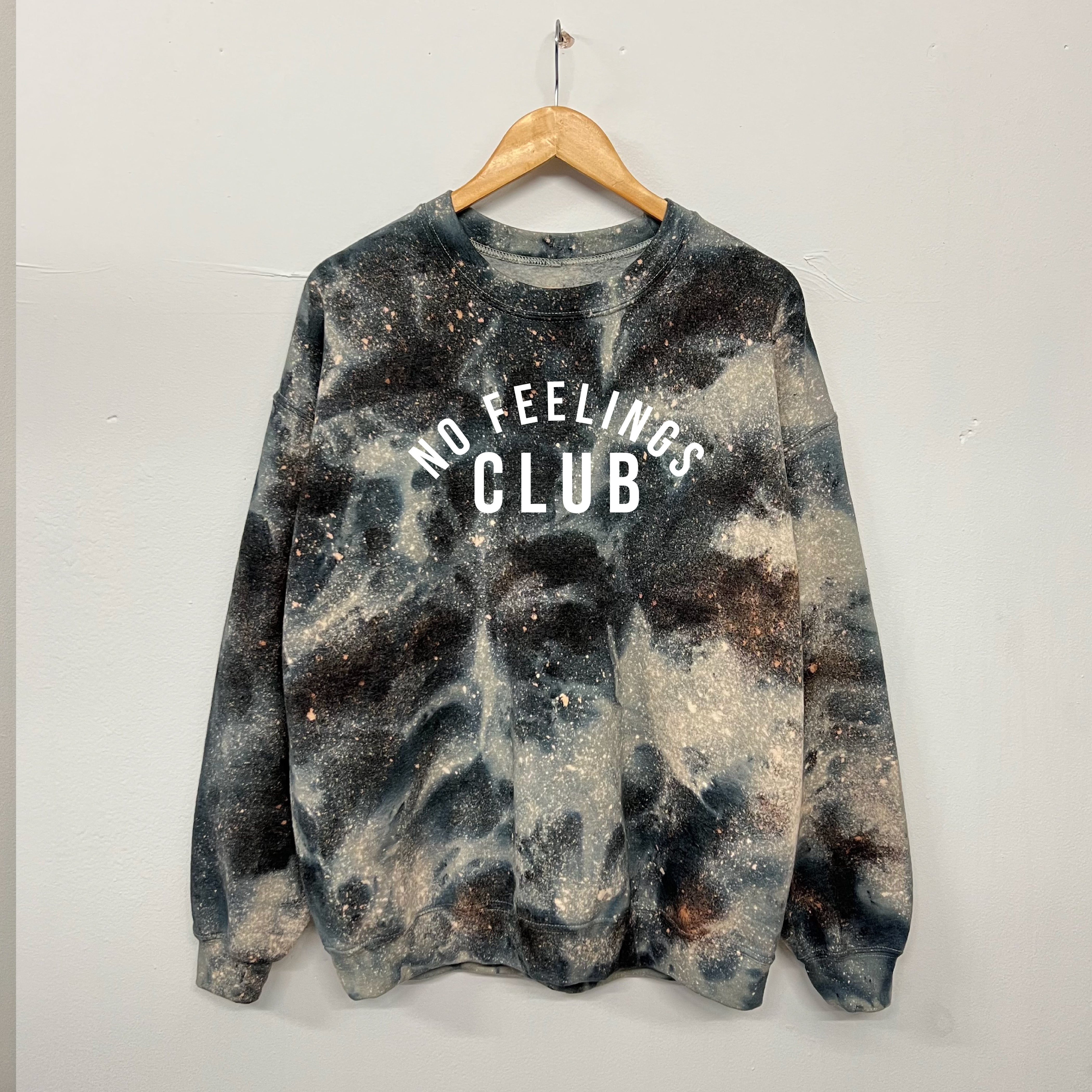 NO FEELINGS CLUB ICE DYE