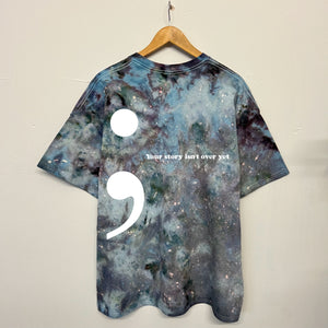 Tie Dye Semicolon