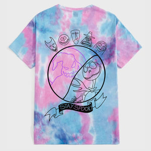 Nightmare Before Christmas Tie Dye